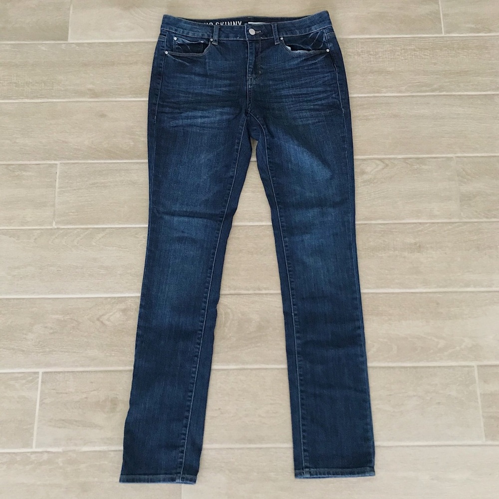 DKNY “Boho Skinny” Straight Leg Jeans